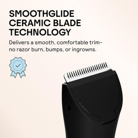 MERIDIAN The Trimmer Original back view with ergonomic design