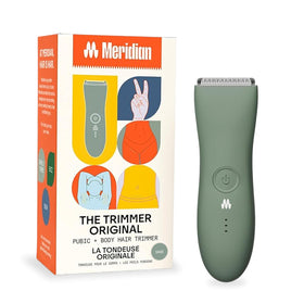 MERIDIAN The Trimmer Original body hair trimmer in sage colour