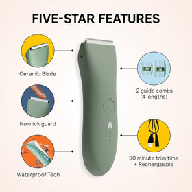 MERIDIAN The Trimmer with adjustable guides and cleaning brush