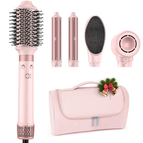 MESCOMB 5-in-1 Dual Voltage Hot Air Styler front view