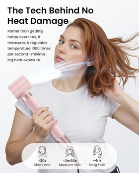 MESCOMB 5-in-1 Hot Air Styler storage bag with attachments