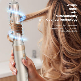 MESCOMB Hot Air Styler packaging and accessories