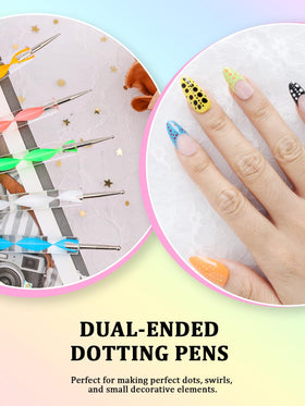 Metal angled tweezer from YOOVR nail art tools