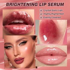 Metal applicator of URQT Brightening Lip Serum for precise application