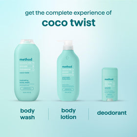 Method Body Lotion Coco Twist packaging detail
