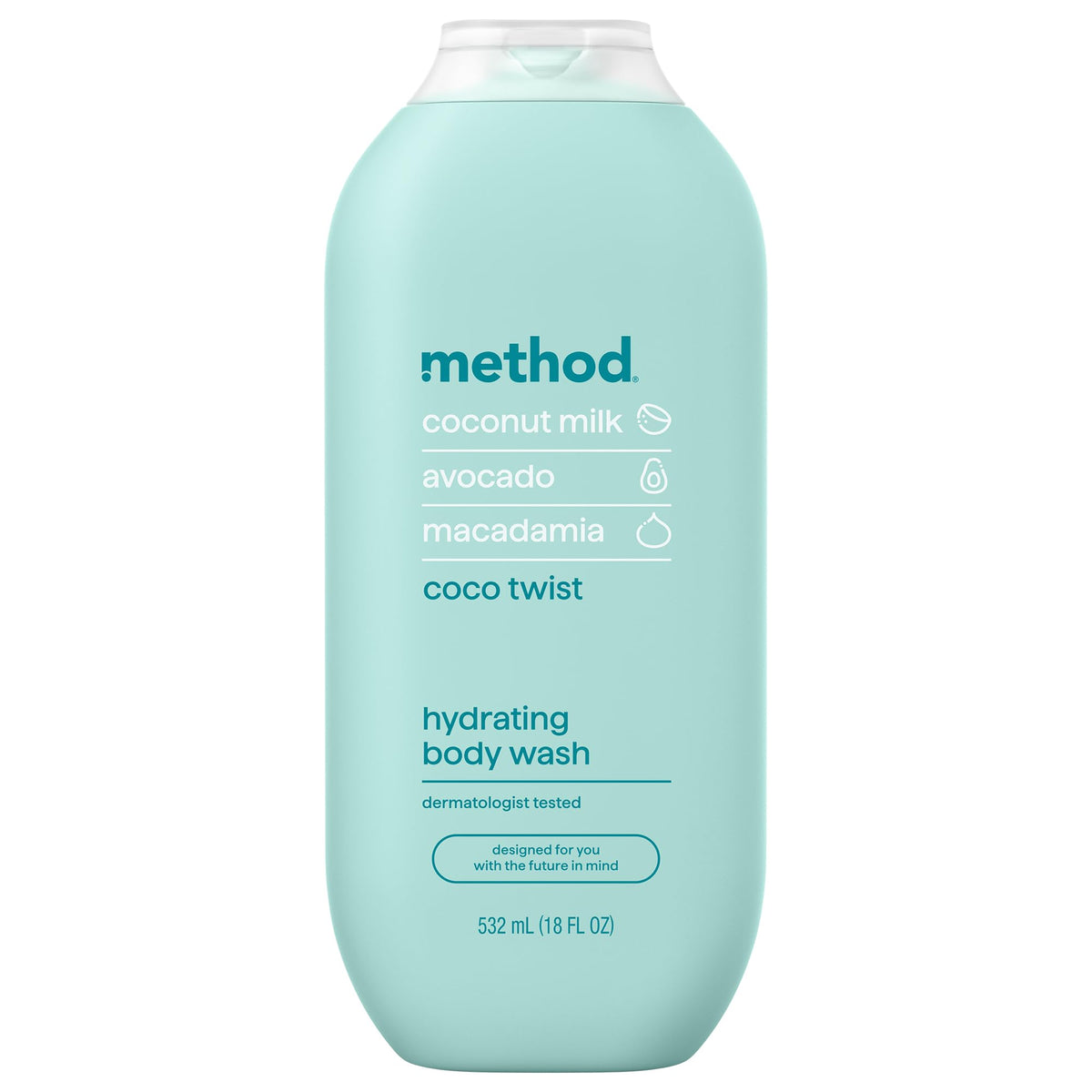 Method Body Wash Coco Twist 18 fl oz front view