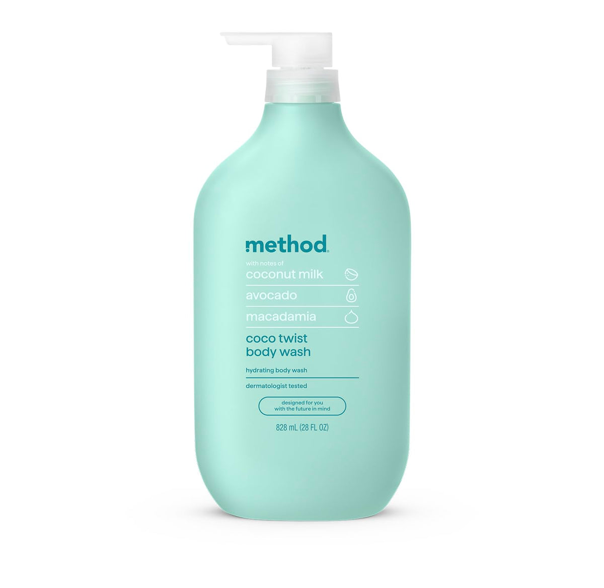 Method Body Wash Coco Twist 28 fl oz front view