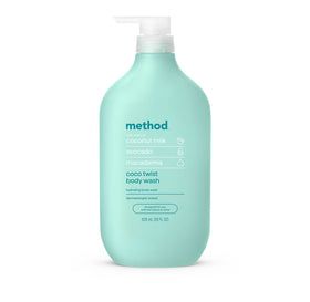 Method Body Wash Coco Twist 28 fl oz front view
