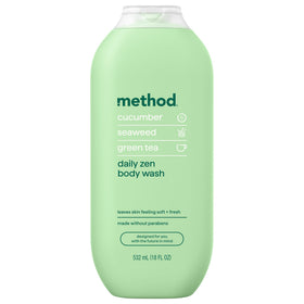 Method Body Wash Daily Zen 18 fl oz front view
