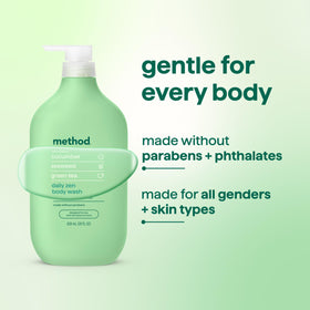 Method Body Wash Daily Zen 28 fl oz with fresh cucumber and green tea