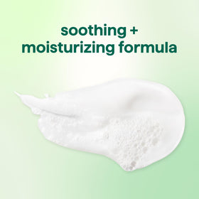 Method Body Wash Daily Zen lathering on loofah