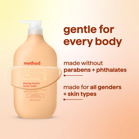 Method Body Wash Energy support with citrus fruits