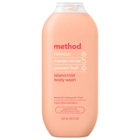 Method Body Wash Island Mist 18 fl oz front view