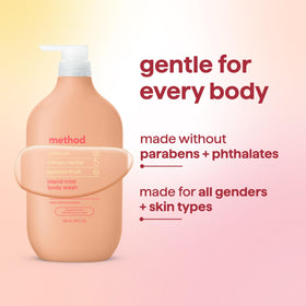 Method Body Wash Island Mist creamy lather