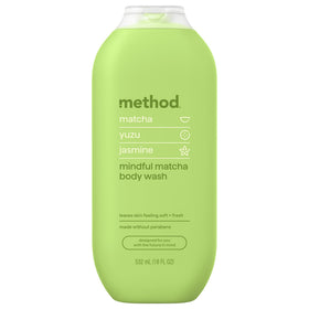 Method Body Wash Mindful Matcha 18 fl oz front view