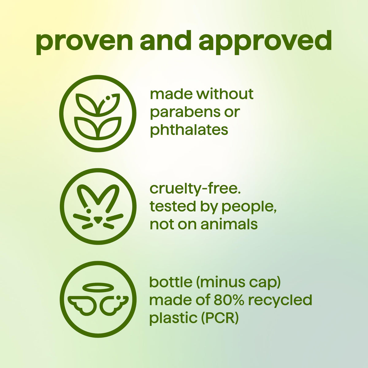 Method Body Wash Mindful Matcha with loofah