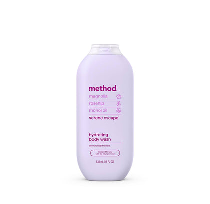 Method Body Wash Serene Escape 18oz front view
