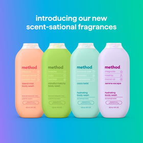 Method Body Wash Serene Escape with magnolia flowers