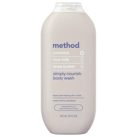 Method Body Wash Simply Nourish 18 fl oz front view