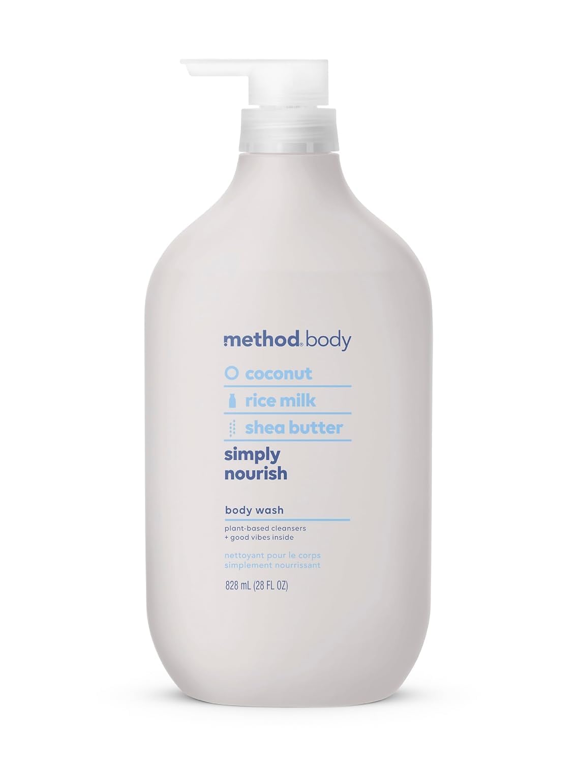 Method Body Wash Simply Nourish 28 fl oz front view