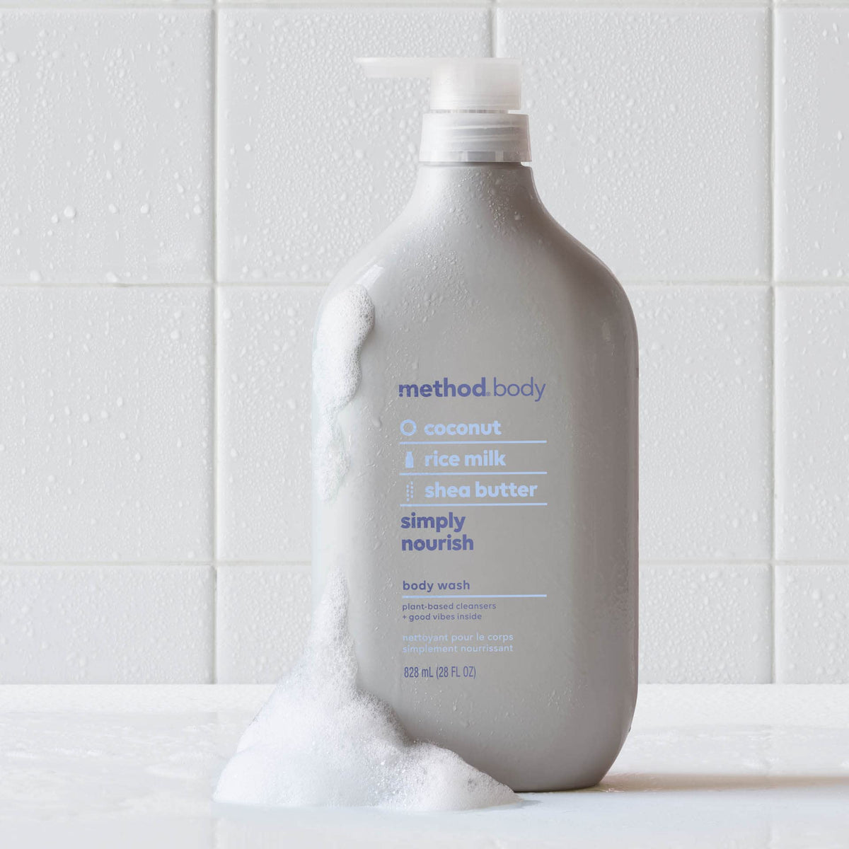 Method Body Wash Simply Nourish texture close-up