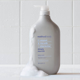 Method Body Wash Simply Nourish texture close-up