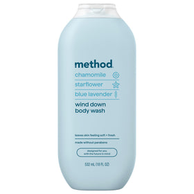 Method Body Wash Wind Down 18 fl oz front view