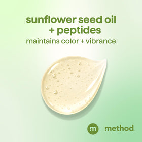 Method Color Protect Shampoo Mindful Matcha close-up of label