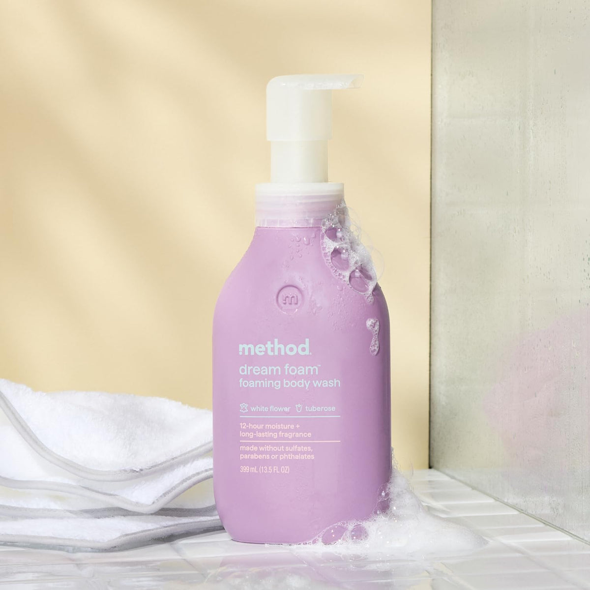 Method Dream Foam bottle with foamy texture