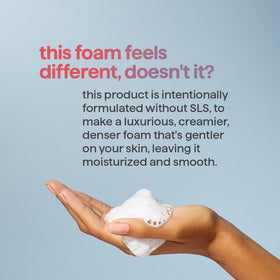 Method Dream Foam Foaming Body Wash with foamy texture
