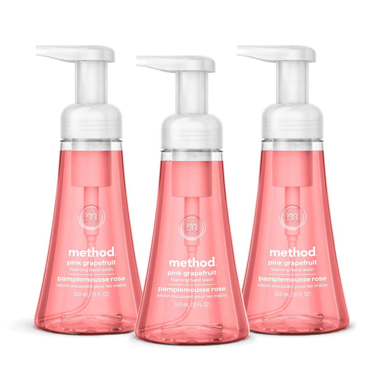 Method Foaming Hand Soap Pink Grapefruit front view