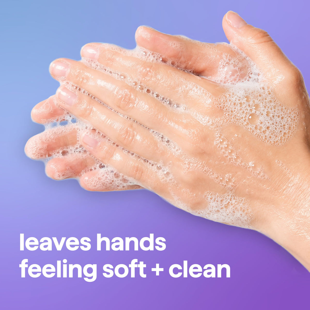 Method Foaming Hand Wash French Lavender 10 fl oz back view