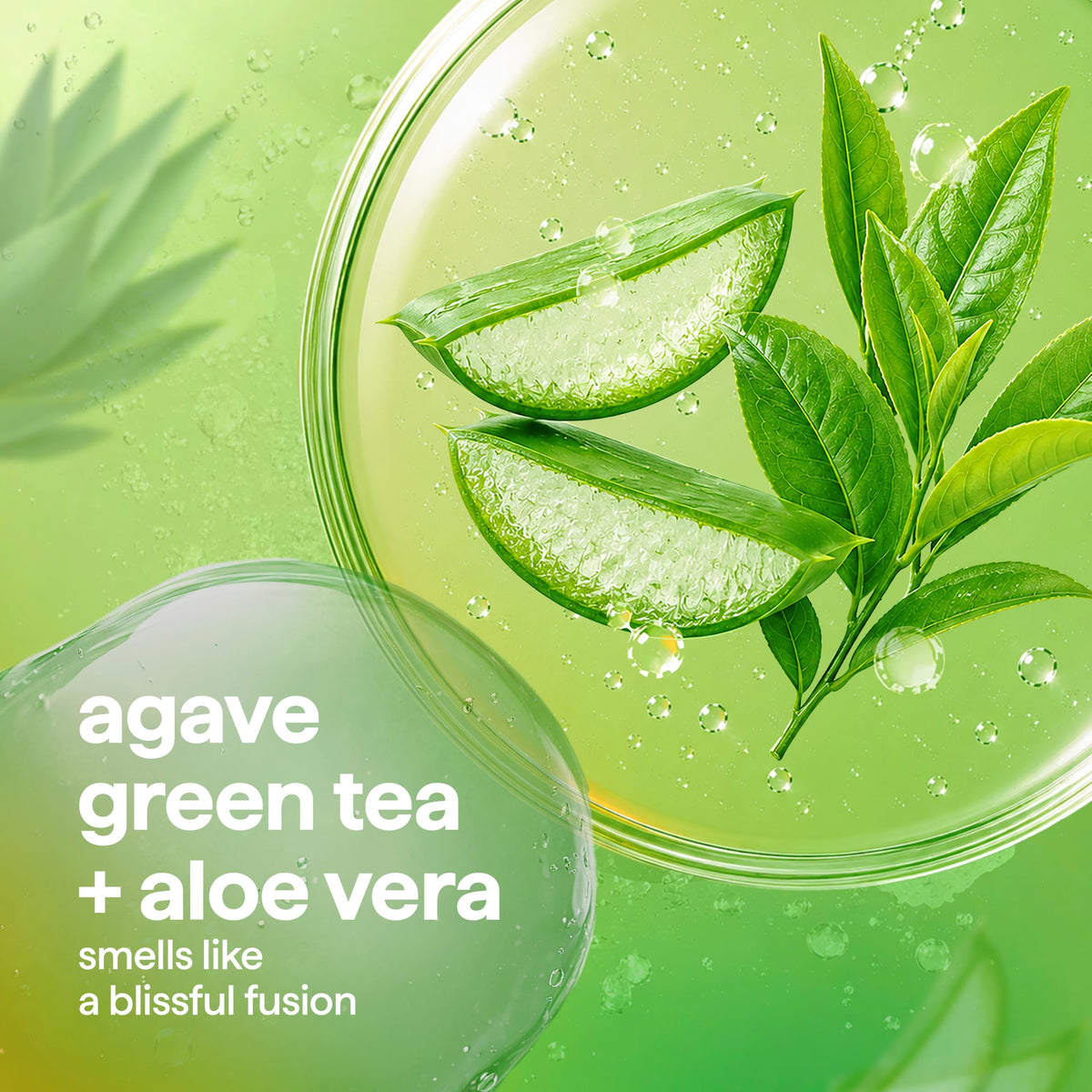 Method Foaming Hand Wash Green Tea + Aloe side view
