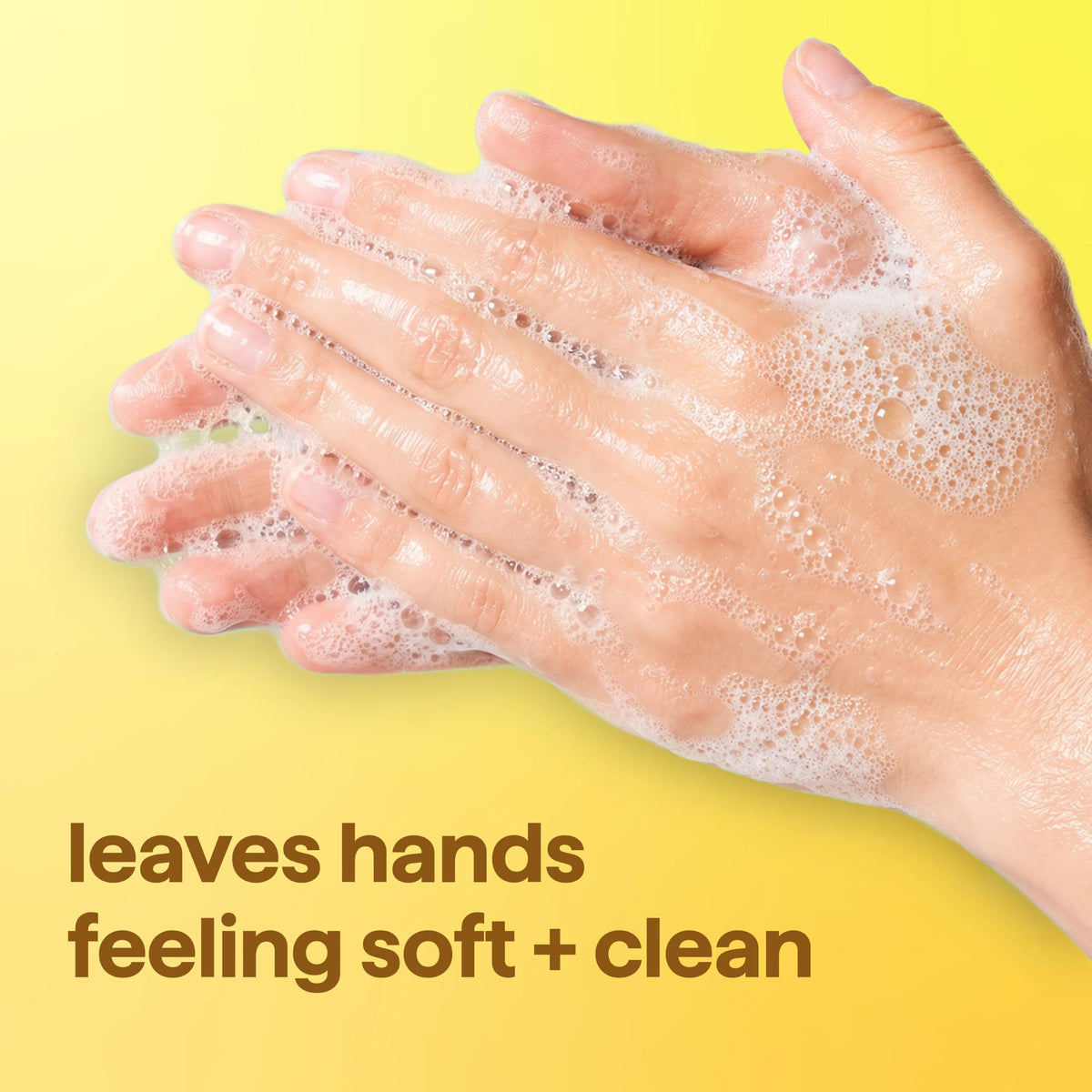 Method Foaming Hand Wash Lemon + Freesia 10 fl oz back view