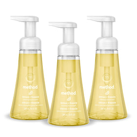 Method Foaming Hand Wash Lemon + Freesia 10 fl oz front view