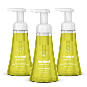Method Foaming Hand Wash Lemon Mint 10 fl oz front view