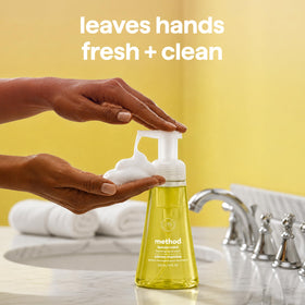 Method Foaming Hand Wash Lemon Mint eco-friendly packaging