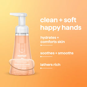 Method Foaming Hand Wash Sandalwood + Cedar 10 fl oz packaging