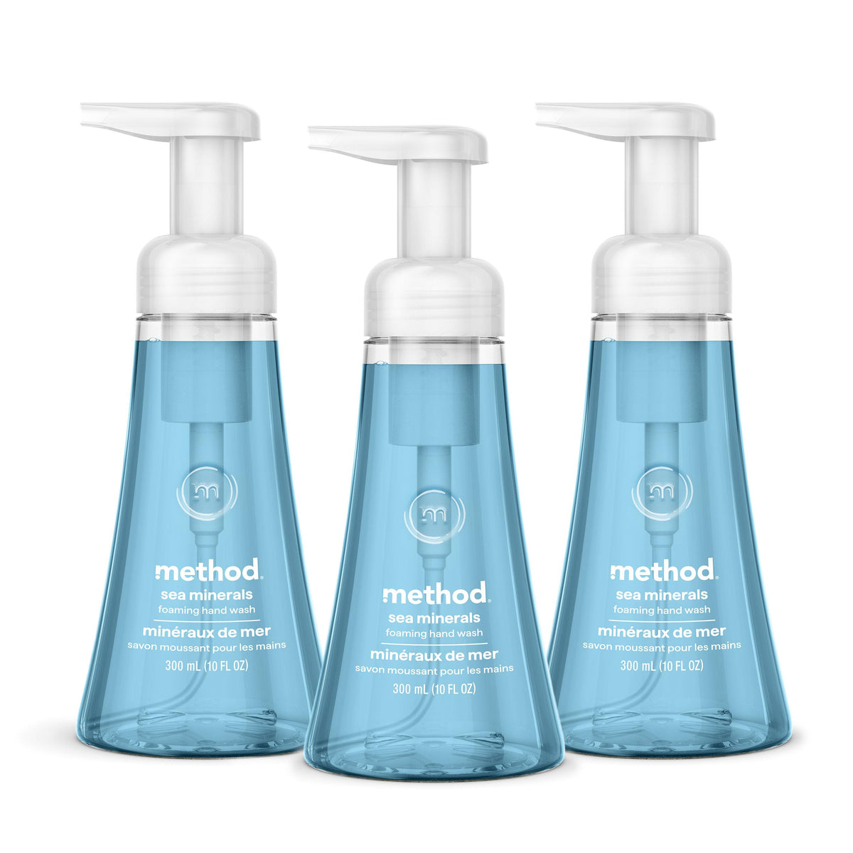 Method Foaming Hand Wash Sea Minerals 10 fl oz front view