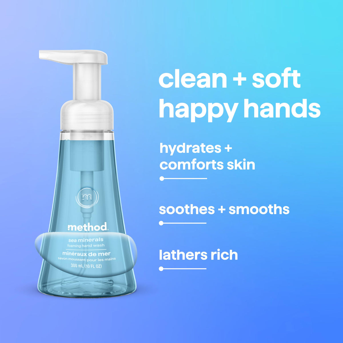 Method Foaming Hand Wash Sea Minerals 10 fl oz lifestyle scene