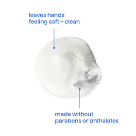 Method Foaming Hand Wash Sea Minerals bottle back view