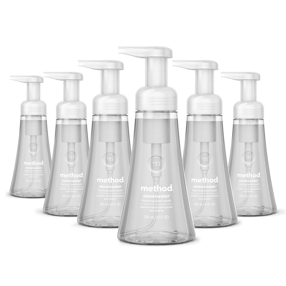 Method Foaming Hand Wash Sweet Water 10 fl oz front view