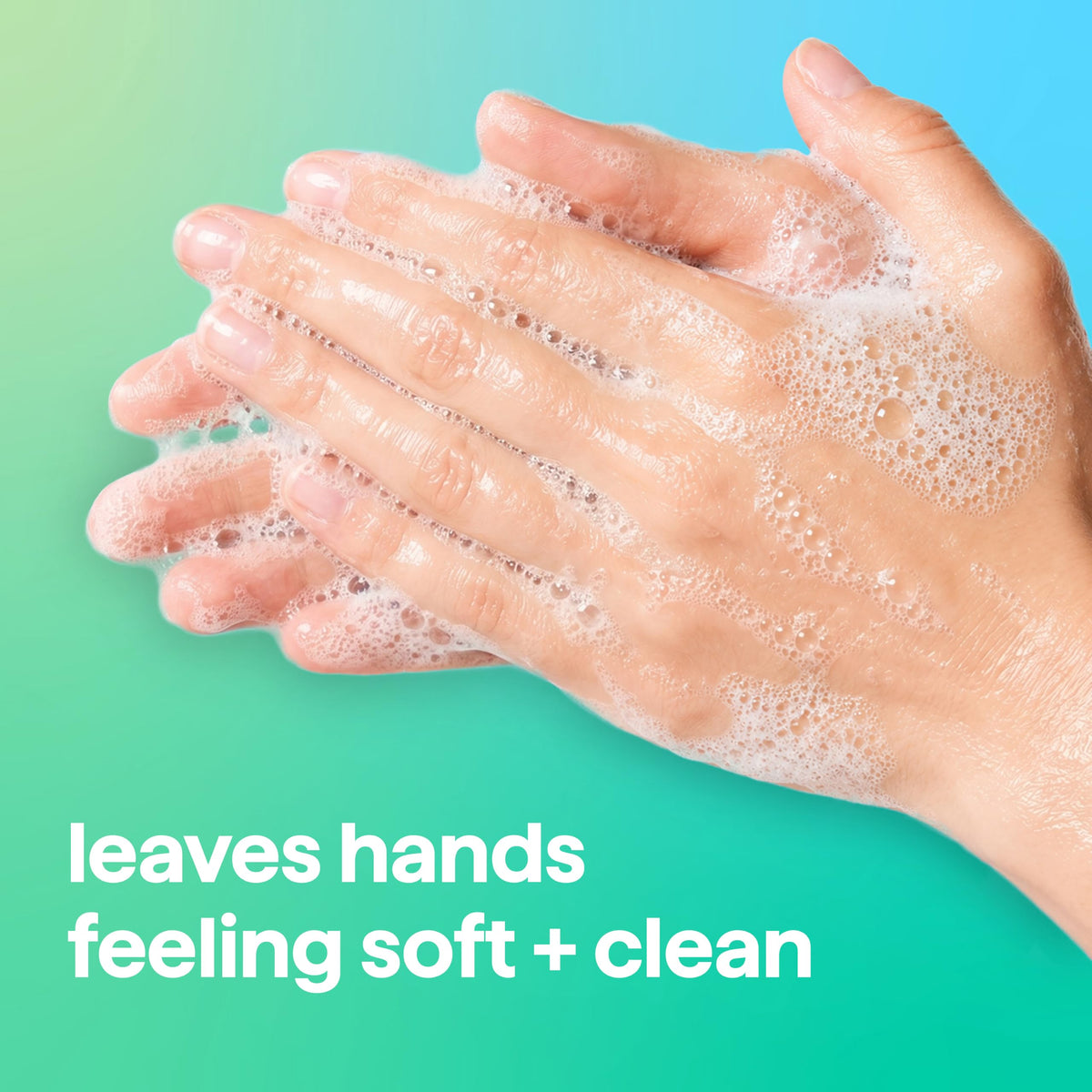Method Foaming Hand Wash Waterfall bottle side view