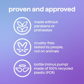 Method Gel Hand Wash packaging with lavender flowers