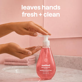 Method Gel Hand Wash Refill Pink Grapefruit with citrus fruits