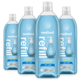 Method Gel Hand Wash Refill Sea Minerals 34 fl oz front view