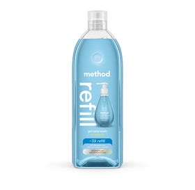 Method Gel Hand Wash Refill Sea Minerals front view