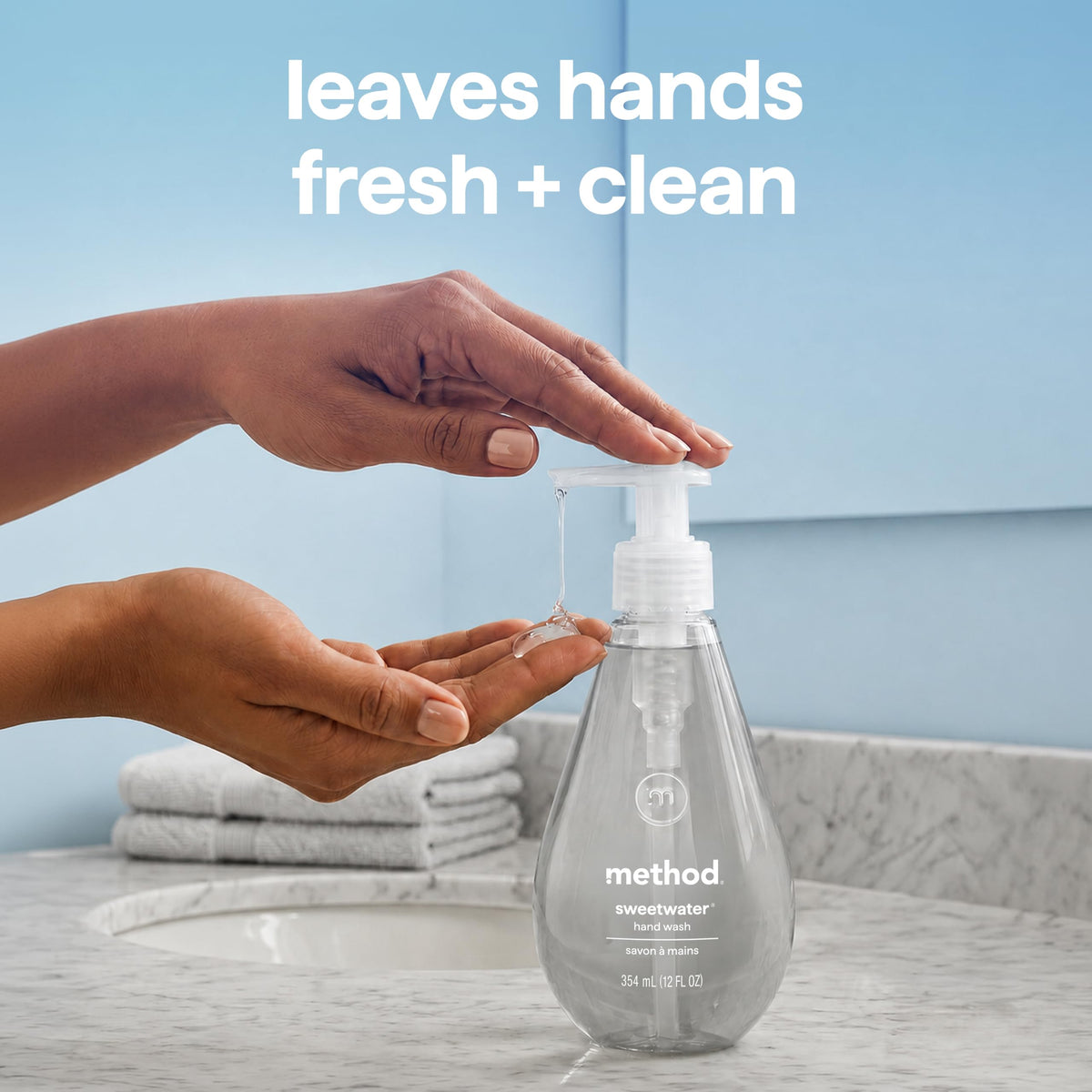 Method Gel Hand Wash Refill Sweet Water eco-friendly packaging