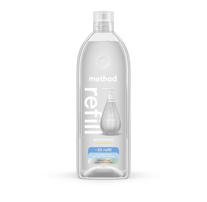 Method Gel Hand Wash Refill Sweet Water front view