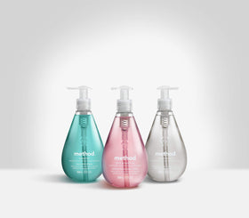 Method Gel Hand Wash Sea Minerals packaging display